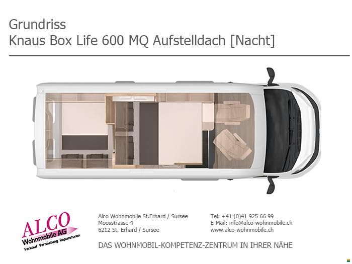 Knaus Boxlife 600 MQ / Aufstelldach