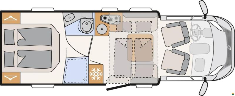 Dethleffs Trend 90 T 7057 DBL