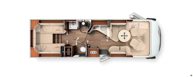 Carthago chic e-line I / XL - Mercedes I 61 XL LE - DA