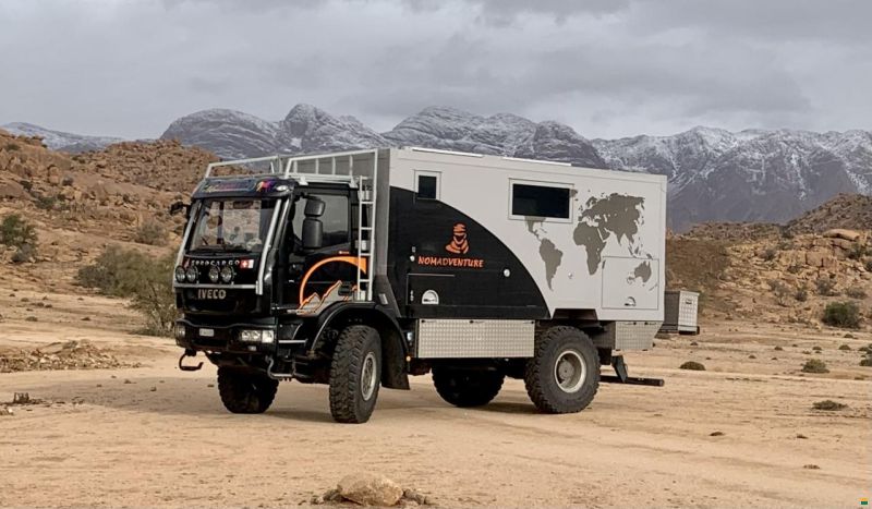 Iveco mit Wohnkabine von Langer&Bock