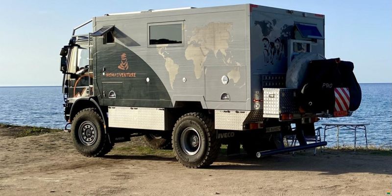 Iveco mit Wohnkabine von Langer&Bock