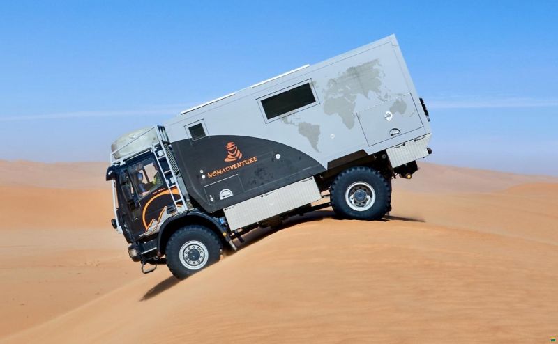 Iveco mit Wohnkabine von Langer&Bock