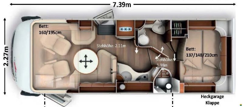 Carthago Chic E-Line I49 Yachting