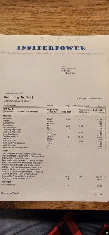 Volkswagen Westfalia T3