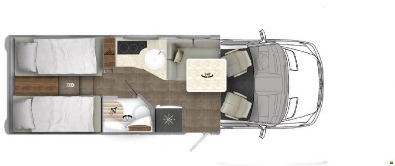 Eura Mobil Contura CT 716 EB