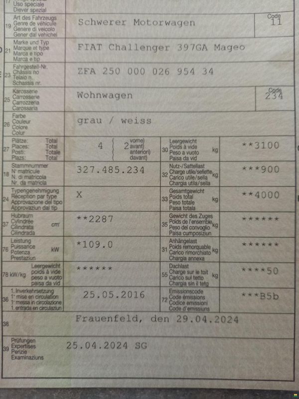 Challenger Mageo 397GA