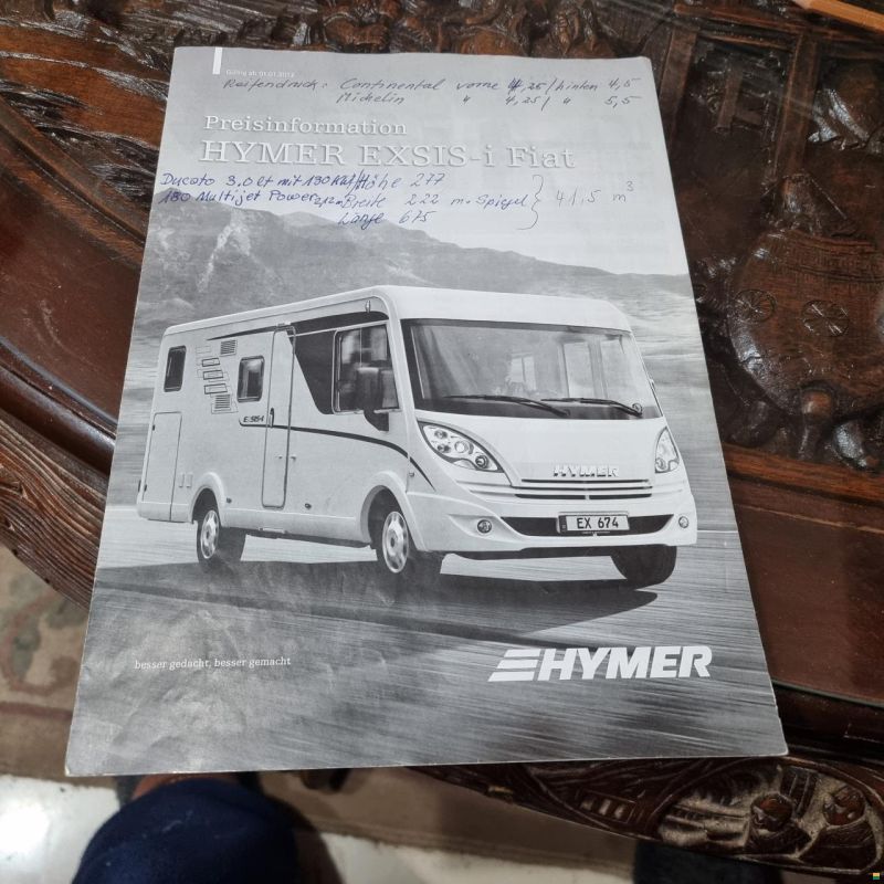 Hymer Fiat Exsis -i 578