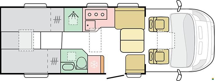 Adria Coral Axess 650 DL