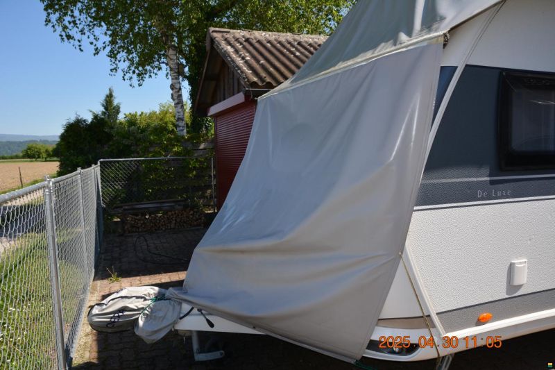 Hobby Wohnwagen Schutzdach