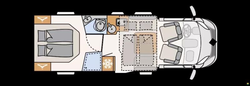 Dethleffs Just Camp T7052 DBL Opel