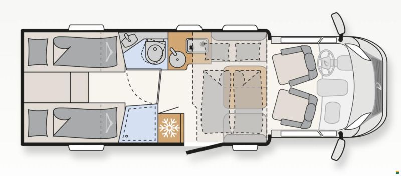 Dethleffs Just Camp T7052 EBL