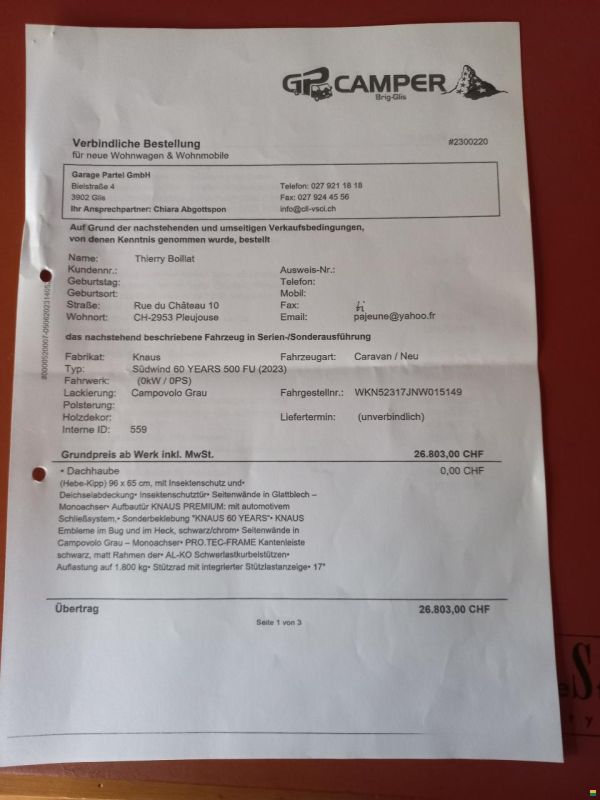 Knaus Südwind 60 YEARS 500 FU