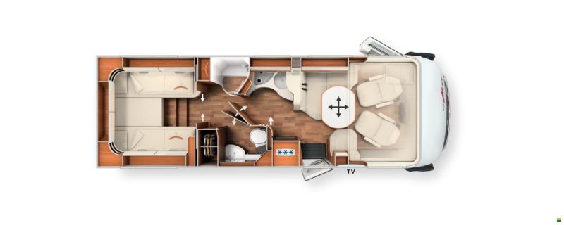 Carthago chic c-line I Mercedes c-line I 4.9 LE