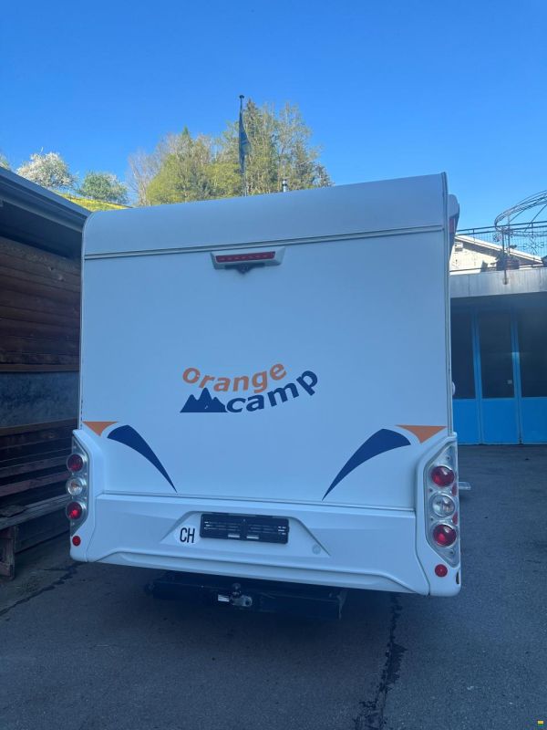 Fiat Ducato Orange Camp