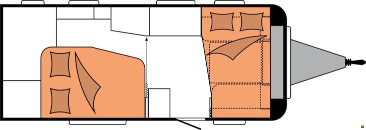 Hobby Excellent 495 WFB Wohnwagen