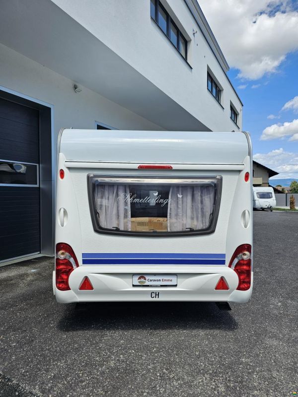 Hobby Excellent mit Queensbett, Klima, Mover!