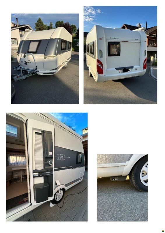 Hobby 400 SFe De Luxe, autark, Mover, TV, etc.