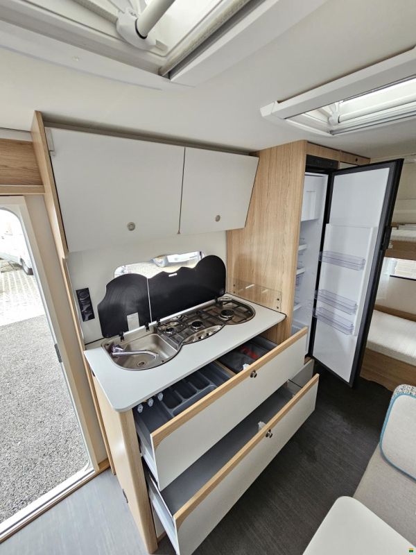 Dethleffs Aero 500qsk mit Kajüttenbett für 6 Pers.