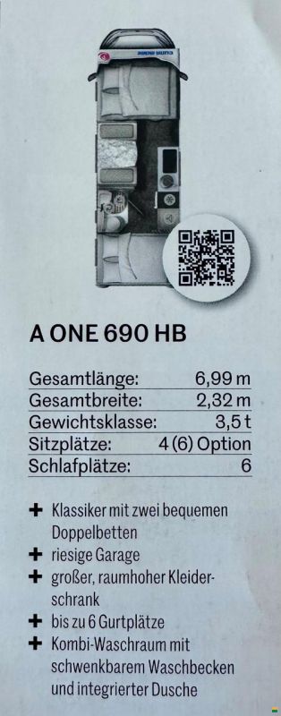 Eura Mobil Activa One 690HB