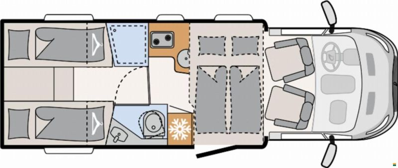 Dethleffs Just Go T 7055 EB