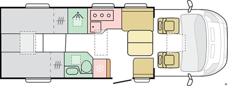 Adria Coral Supreme 670 DL