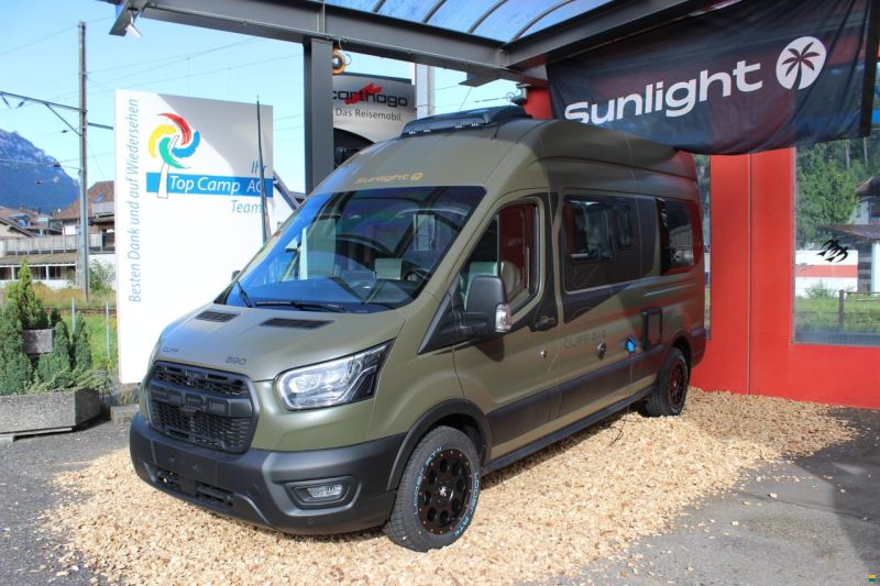 Sunlight CLIFF 590 4x4 Green Trek