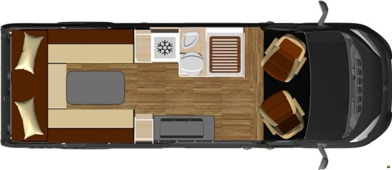 Megamobil Mega Lounge 640 Peugeot 180 PS