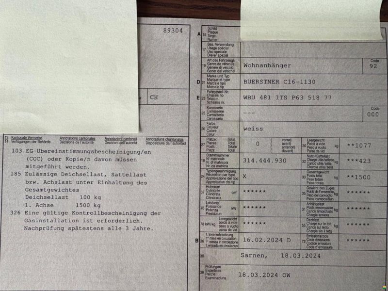 Bürstner Premio Life 480TS