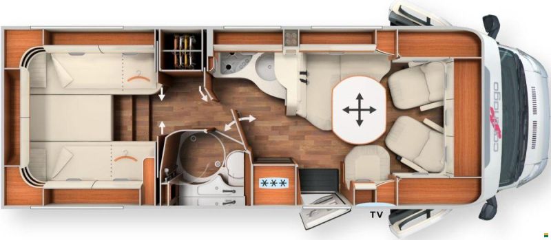 Carthago CHIC C-LINE T 4.8 - Automat 3.0d 177 PS