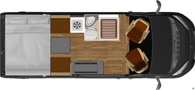 Megamobil Mega Classic 600 Twin Peugeot 180 PS
