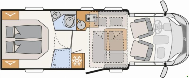 Dethleffs Trend T 7057 DBL