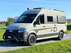 Megamobil Mega Classic 600 S Hubbett MAN 163 PS Fourgonnette