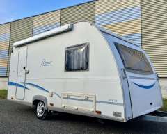 B&uuml;rstner Premio 400 TS mit Mover,Markise Wohnwagen