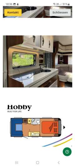 Hobby Excellent 540 UFf Wohnwagen