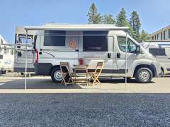 P&ouml;ssl Globecar R540 mit Doppelbett, Solar! Fourgon aménagé