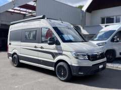 Megamobil Mega Classic 600 S Hubbett MAN 163 PS Kastenwagen