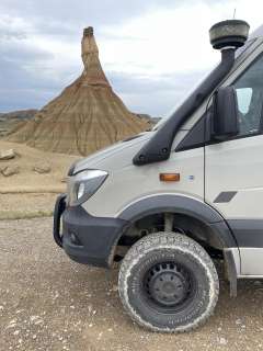 CS-Reisemobile Mercedes Sprinter 3L, V6, 4x4, 2 Sperren Kastenwagen