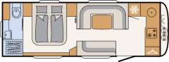 Dethleffs Beduin Scandinavia 690 BQT Caravane