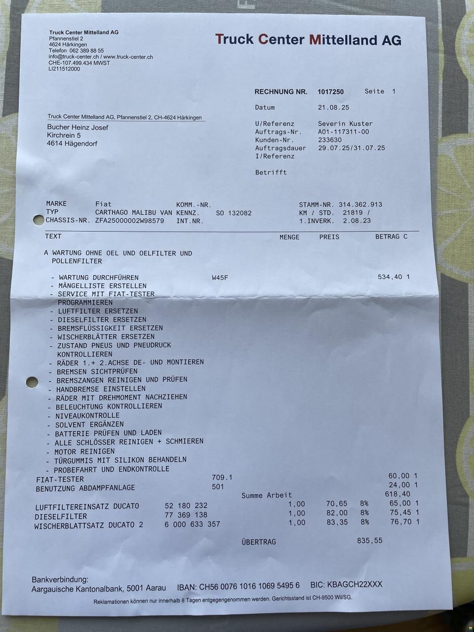 Malibu Charming first class 640 GT RB LB