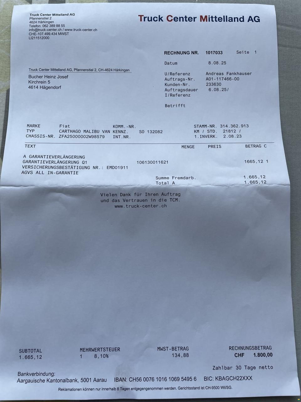 Malibu Charming first class 640 GT RB LB