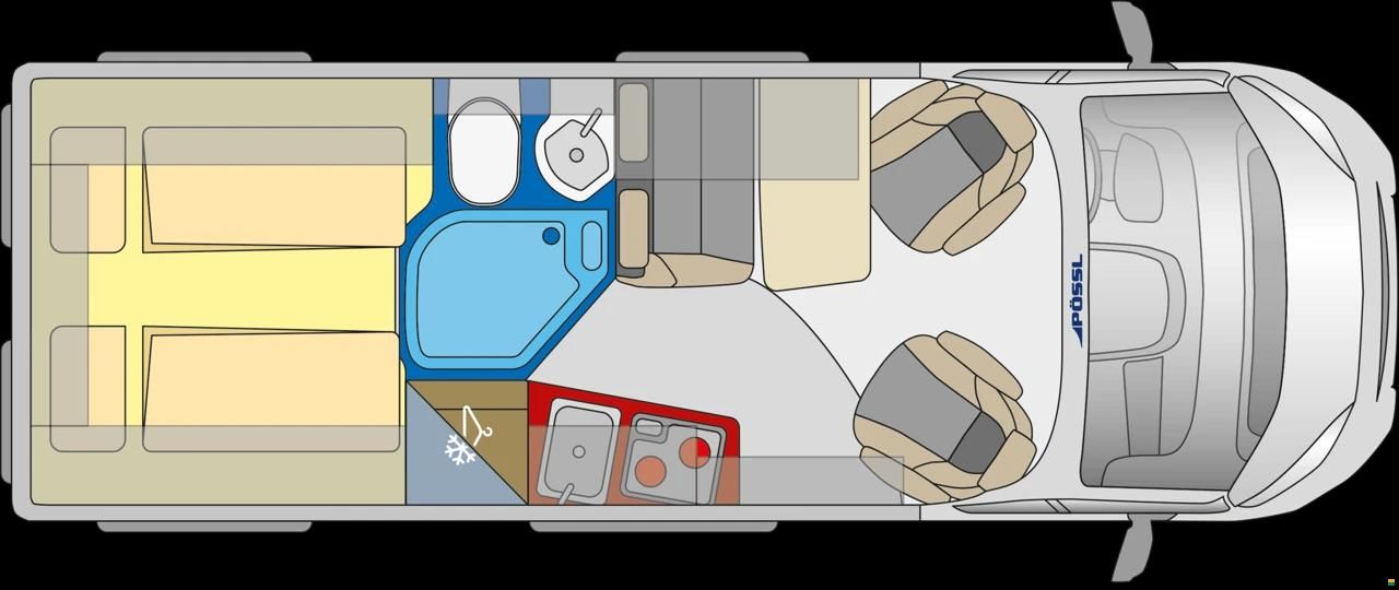 Pössl Roadcruiser Revolution *Hubbett*
