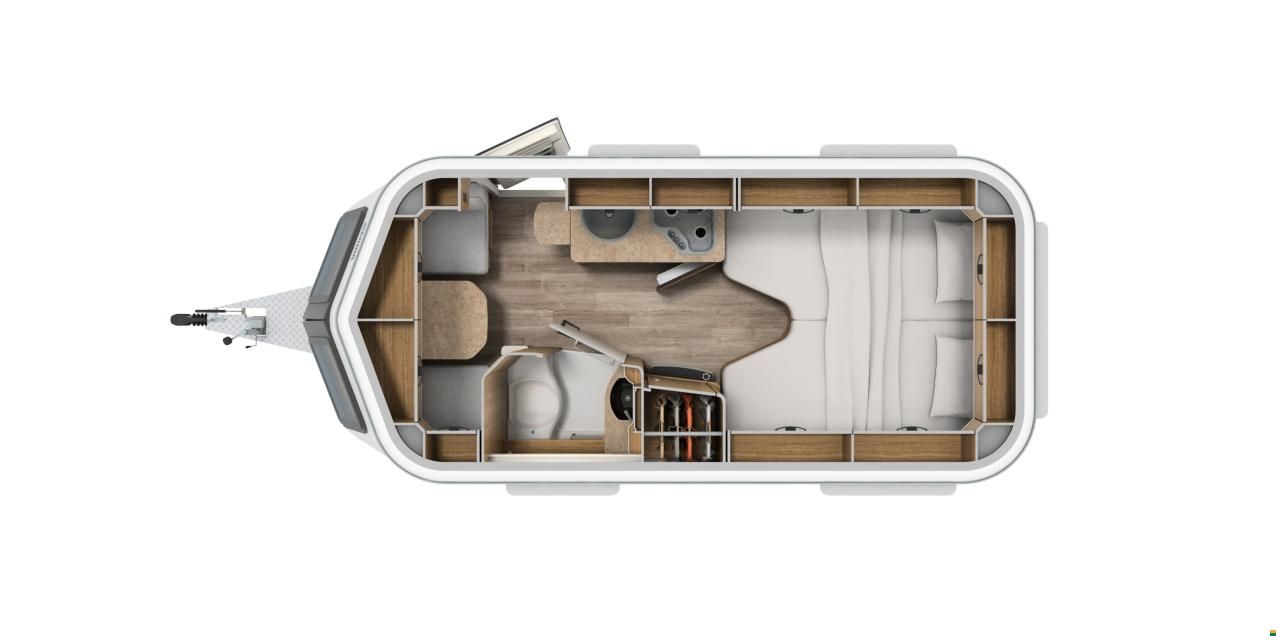 Eriba Touring 542 Harbour Blue