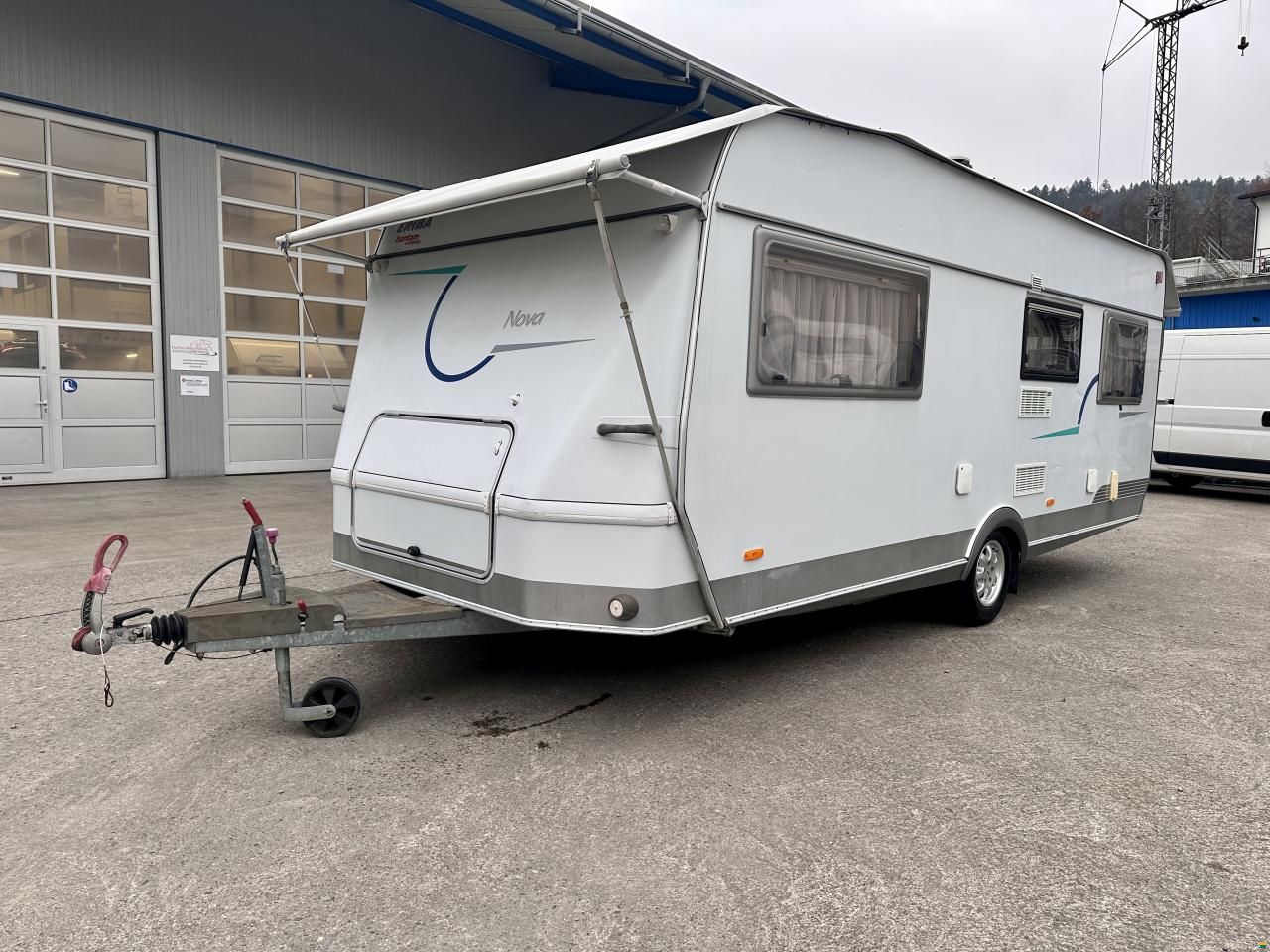 Hymer 540A - Längsbetten - Schutzdach