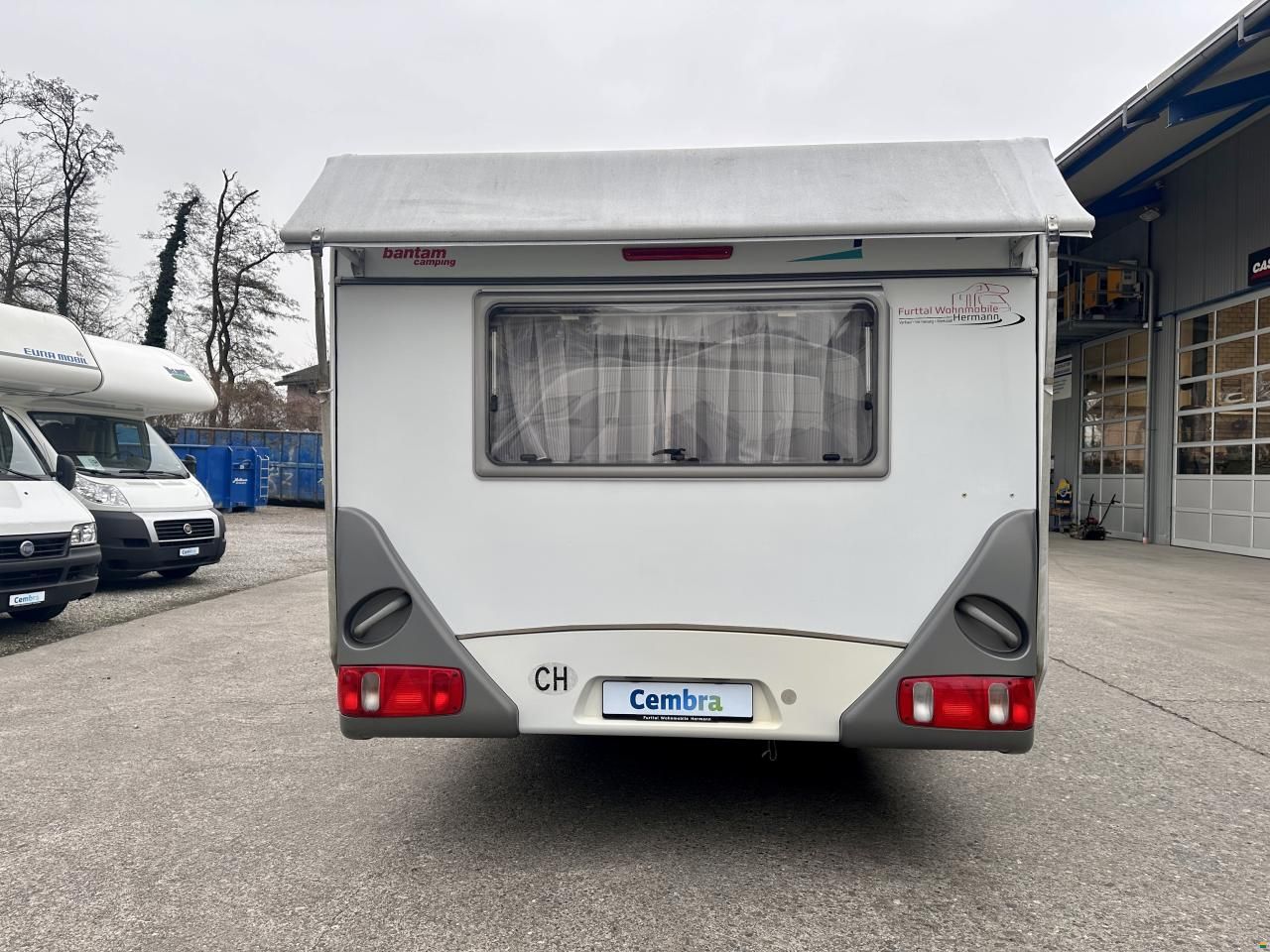 Hymer 540A - Längsbetten - Schutzdach