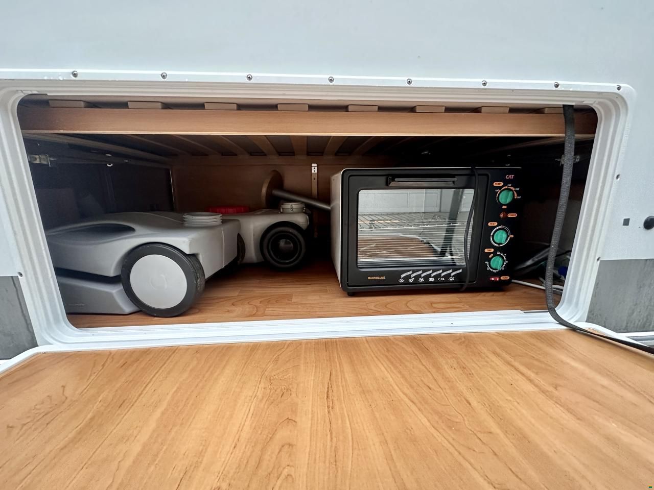 Hymer 540A - Längsbetten - Schutzdach