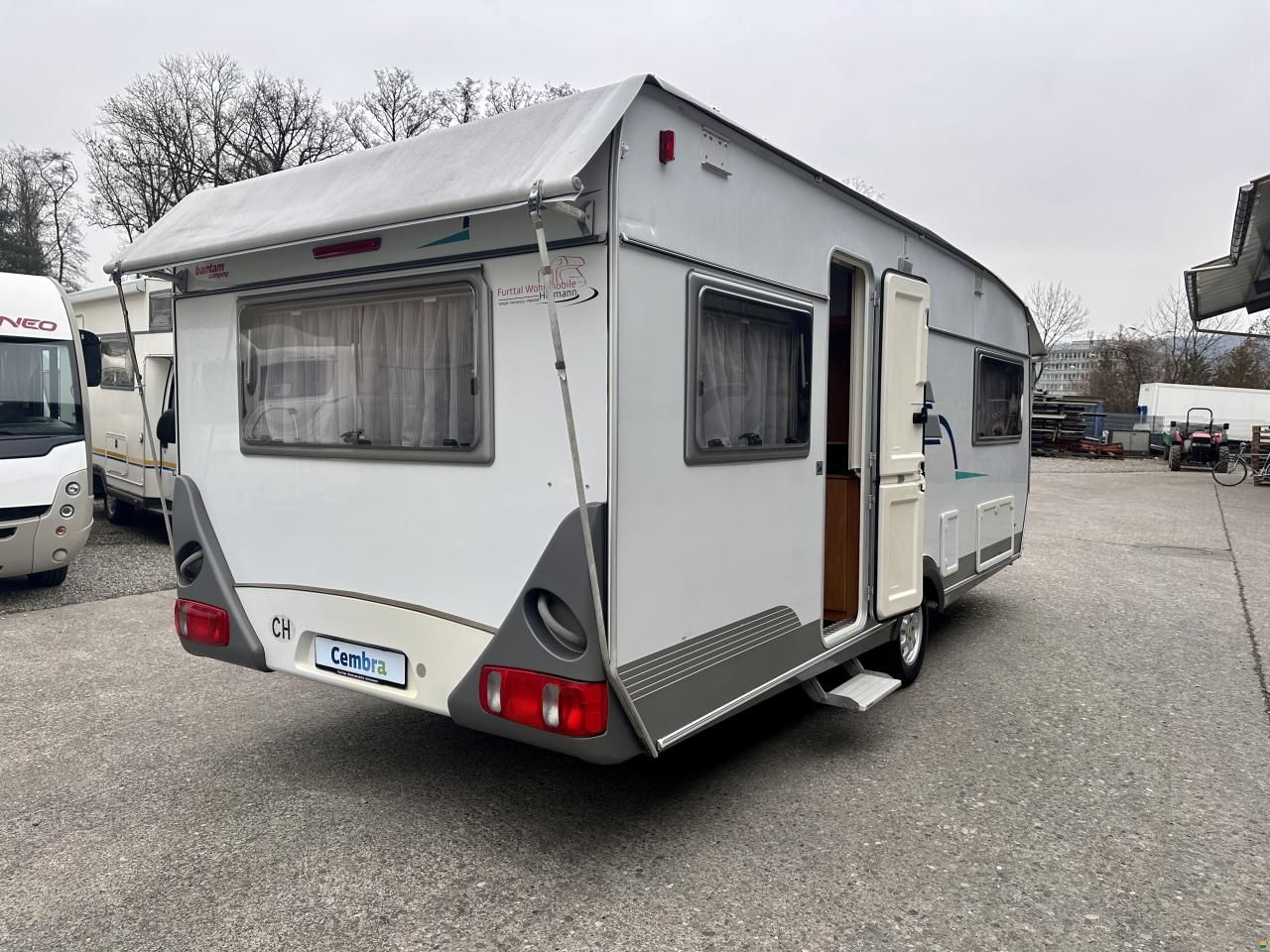 Hymer 540A - Längsbetten - Schutzdach