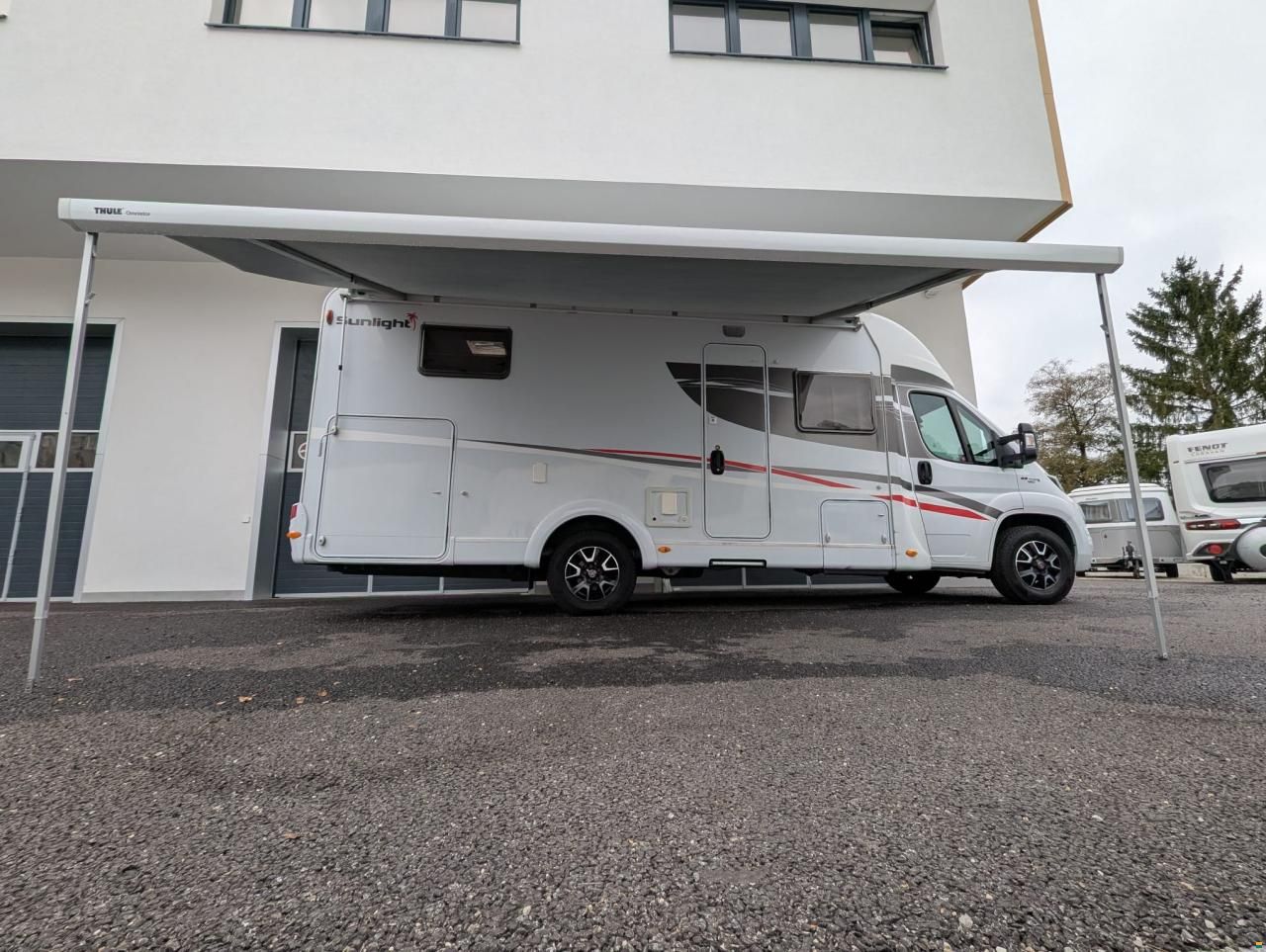 Sunlight T 67 mit Einzelbett, Automat!