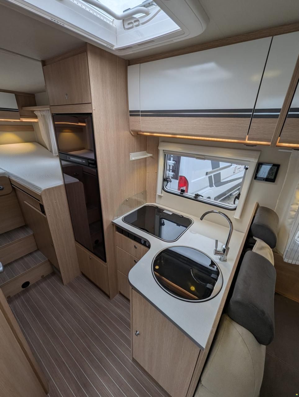 Sunlight T 67 mit Einzelbett, Automat!