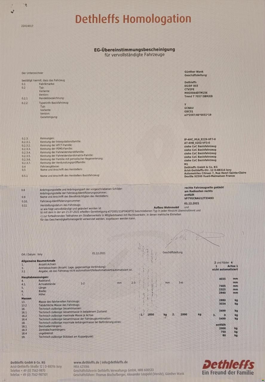 Dethleffs Trend 90 T 7057 EB