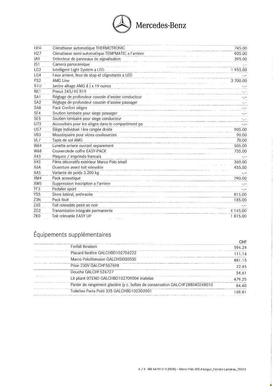 Mercedes Benz Marco Polo 300D 4M